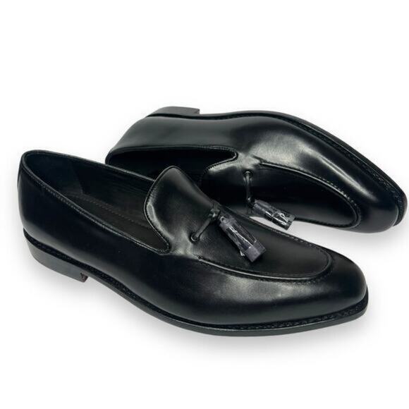 Anthony Veer‎ Men\'s Leather Kennedy Tassel Loafer Goodyear Dress Shoes Size 13